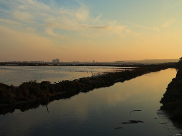 Leucate, l'étang et le canal